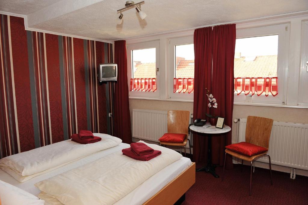Hotel-Pension Haus Neustadt 不莱梅 客房 照片